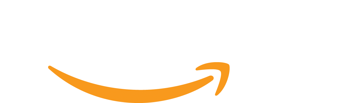 amazon logo white